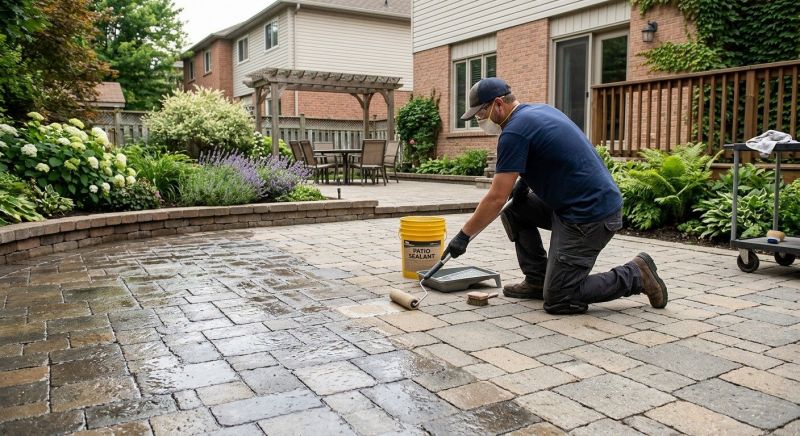 Porch Concrete Sealing in Kitsap County, WA